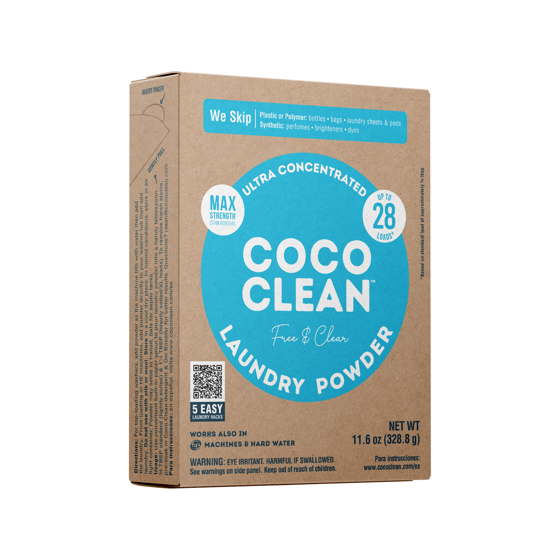 Laundry Powder Max - Free & Clear (Wholesale)